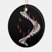 DNA:ダーウィンの進化 セラミックオーナメント (左)