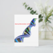 DNA – デオキシリボ核酸 ポストカード (スタンド正面)