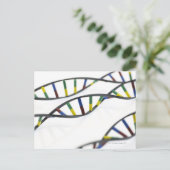 DNA（デオキシリボ核酸）分子 ポストカード (スタンド正面)