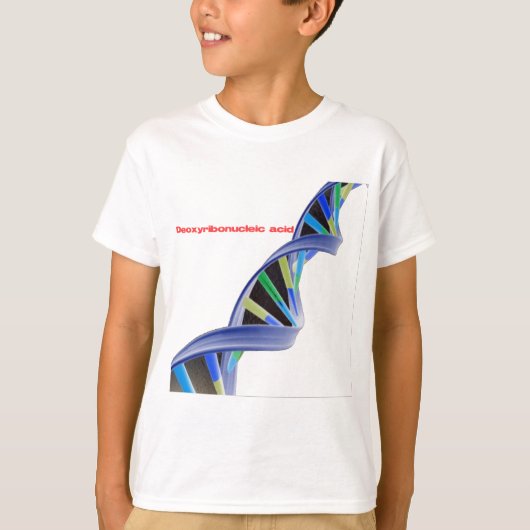 DNA -デオキシリボ核酸 Tシャツ (正面)