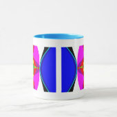 DNA -フラクタルの芸術 マグカップ (中央)