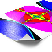 DNA – フラクタル・アート フォトプリント            (角)