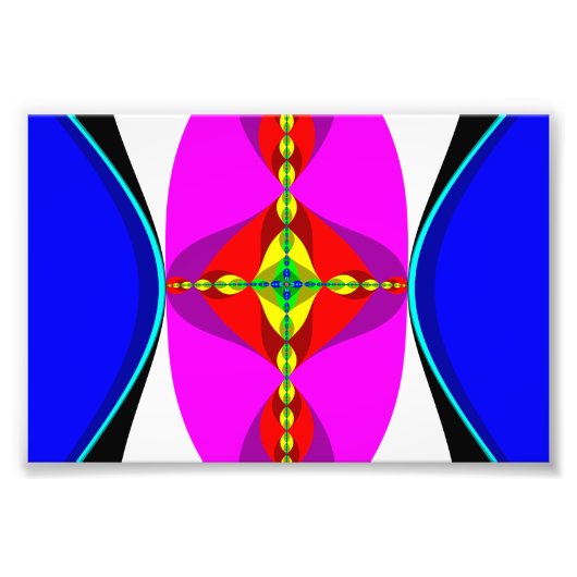 DNA – フラクタル・アート フォトプリント            (正面)