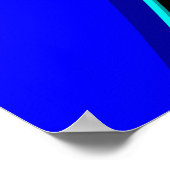 DNA – フラクタル・アート ポスター (角)