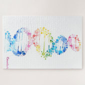 DNA、生命のスパイラル ジグソーパズル (横)