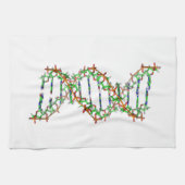DNA -科学か科学者または生物学 キッチンタオル (横)
