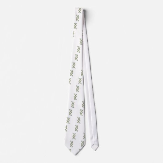 DNA -科学か科学者または生物学 ネクタイ (正面)