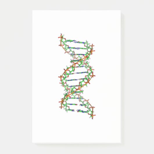 DNA -科学/科学者/生物学 ポストイット (正面)