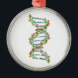 DNA – 科学/科学者/生物学 メタルオーナメント<br><div class="desc">DNA – 科学/科学者/生物学</div>