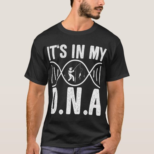 DNA - 釣り Tシャツ (正面)