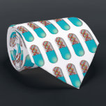 DNA Capsule Science ネクタイ<br><div class="desc">DNA CAPSULE TIE. Cool,  trendy and fun science inspired tie designed as a gift for all doctors,  scientists,  science teachers,  science and medical students,  in short any science geek in your life (and that includes you)! Designed by Science Geekness© at http://www.zazzle.com/sciencegeekness*</div>