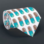 DNA Capsule Science ネクタイ<br><div class="desc">DNA CAPSULE TIE. Cool, trendy and fun science inspired tie designed as a gift for all doctors, scientists, science teachers, science and medical students, in short any science geek in your life (and that includes you)! Designed by Science Geekness© at http://www.zazzle.com/sciencegeekness*</div>