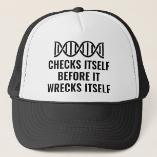 DNA Checks Itself キャップ