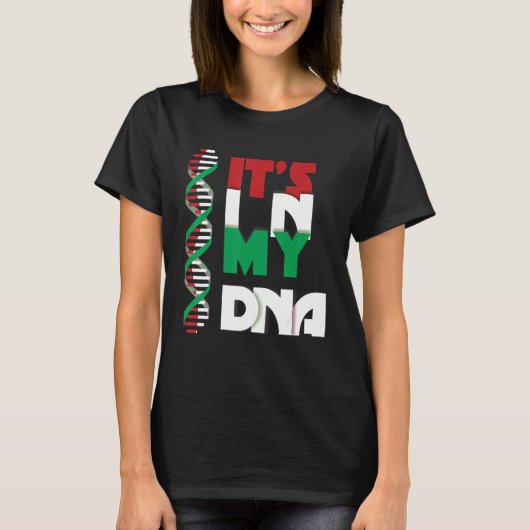 DNA Cinco Da Mayo apparel It's in My Dna apparel 5 Tシャツ (正面)