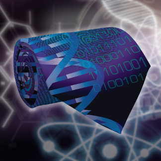 DNA Fingerprint Medical Science ネクタイ