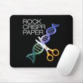 Dna Funny Rock Paper Crispr Genetic Science Race  マウスパッド (マウス)