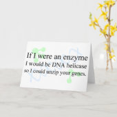 "DNA Helicase " カード (黄色い花)