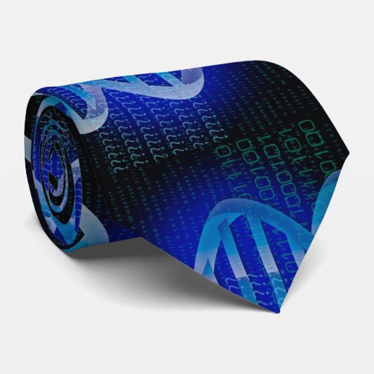 DNA IDパターン医学 ネクタイ (ロール)