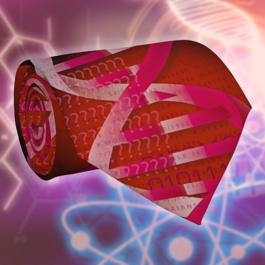 DNA ID赤色医学 ネクタイ