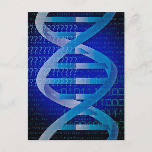 DNA ID サイエンス ポストカード (正面)