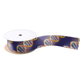 DNA ID パターン医療科学 サテンリボン (リール)