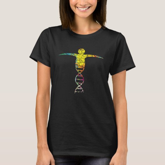 DNA Man Scientist Or Doctor Tシャツ (正面)