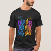 Dna Rna分子生物学Pun Science Genetics Gen Tシャツ (正面)
