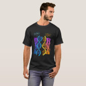 Dna Rna分子生物学Pun Science Genetics Gen Tシャツ (正面フル)
