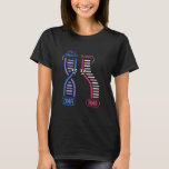 DNA RNA微生物生物学生物学者科学 Tシャツ<br><div class="desc">DNA RNA微生物学生物学科生徒シャツ感謝祭、クリスマス、母の日、父の日、父の日、父の日、1776年7月4日独立の日、退役軍人の日、ハロウィンの日、パトリックの日に、パパ、母、男、女、友人、家族に贈り物</div>