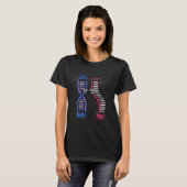 DNA RNA微生物生物学生物学者科学 Tシャツ (正面フル)