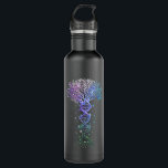 DNA Tree Life Earth Genetics Biologist Science Gif ウォーターボトル<br><div class="desc">DNA Tree Life Earth Genetics Biologist Science Gift</div>