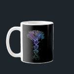 DNA Tree Life Earth Genetics Biologist Science Gif コーヒーマグカップ<br><div class="desc">DNA Tree Life Earth Genetics Biologist Science Gift</div>
