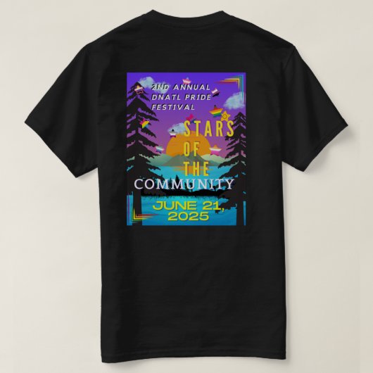DNATL Pride 2025 Tシャツ (デザイン裏面)
