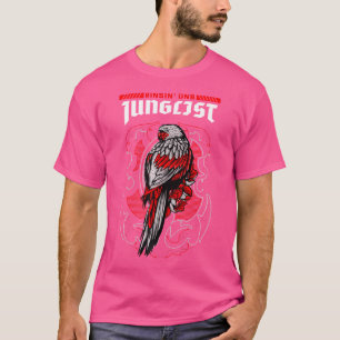 Dnb音楽リキッドジャングルEdmドラムとベース Tシャツ