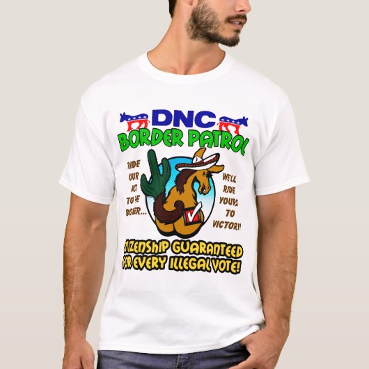 DNCの国境巡視隊 Tシャツ (正面)
