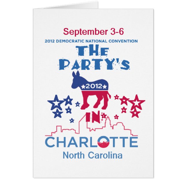 DNCの大会 (正面)