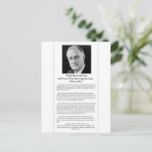 DNCはFDR保の名前を投票用紙から消すのか? ポストカード (スタンド正面)