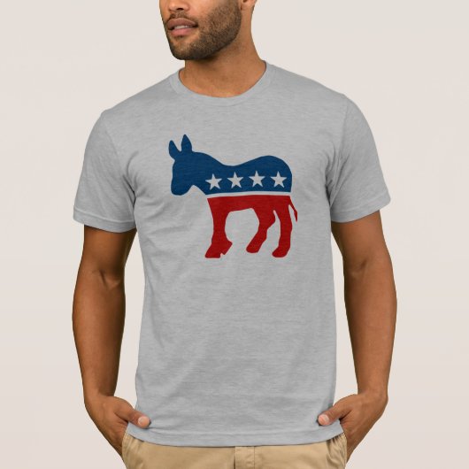 DNC -民主党員-ろば Tシャツ (正面)