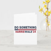Dnc Do Something Vote Kamala Harris Wheimer 2024 F カード (黄色い花)