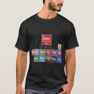 DnDの周期表 Tシャツ
