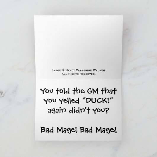 DNDダック カード (内部)