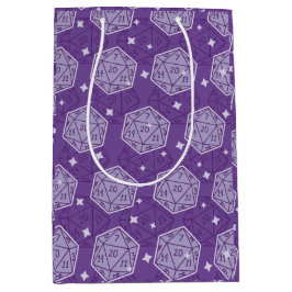 DnD誕生日パーティダンジョン&ドラゴンD20サイコロ ミディアムペーパーバッグ