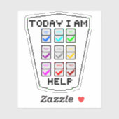 DND調整グラフ シール (シート)