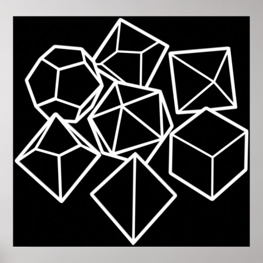 DnD -サイコロ設定 ポスター (正面)