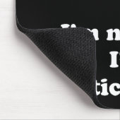 DnD -私は邪悪、私です無秩序のニュートラルではないです マウスパッド (コーナー)