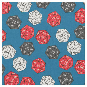 DND 20サイドサイコロゲームダンジョンズドラゴンズ ファブリック