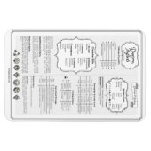 Dnd 5e Dungeon Masterクイックリファレンスガイド マグネット (横)