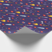 DnD RPGよくはしゃぐパターン ラッピングペーパー (角)