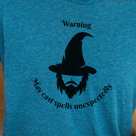 DnD Shirt - 警告's:魔法が思いがけず発動する。 Tシャツ