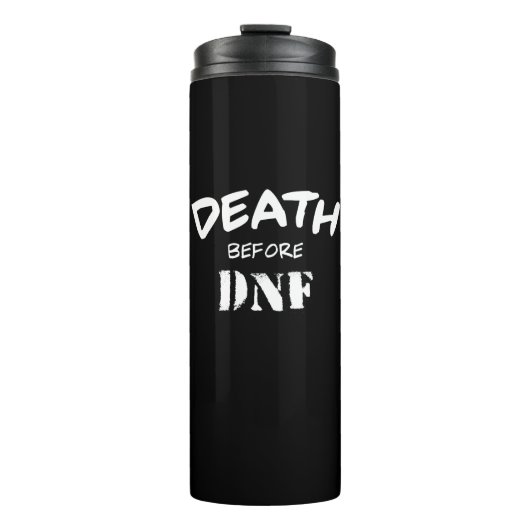 DNFの前の死亡 タンブラー (正面)